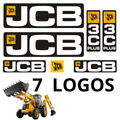 SET DE LOGOS 3C PLUS ACTUAL JCB RETRO