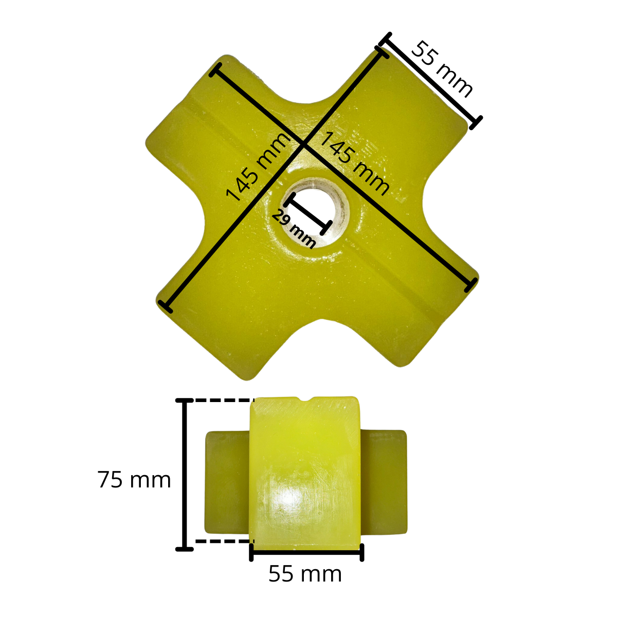 AMORTIGUADOR SUPERIOR EN CRUZ SB43 SM430 - UPPER CROSS DAMPER