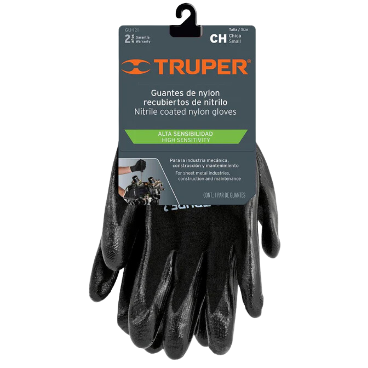 GUANTES NYLON RECUBIERTO CON NITRILO