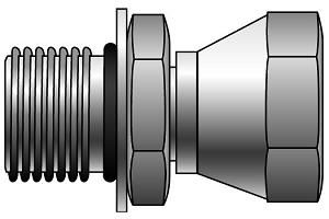 ADAPTADOR 1/4 BSP F * 9/16 SAE M - 816/90009 - G60285-0604- PARKER