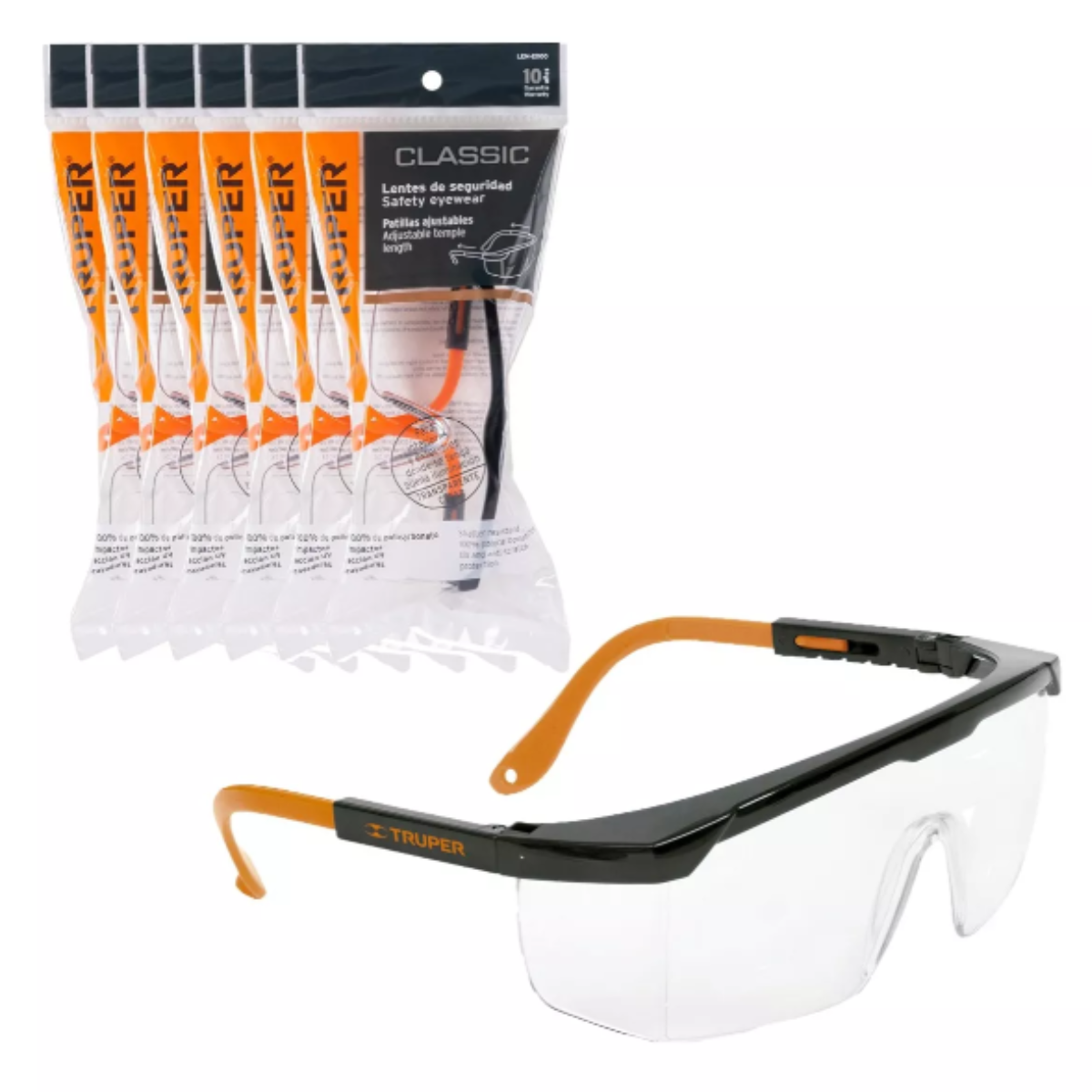LENTES DE SEGURIDAD AJUSTABLES
