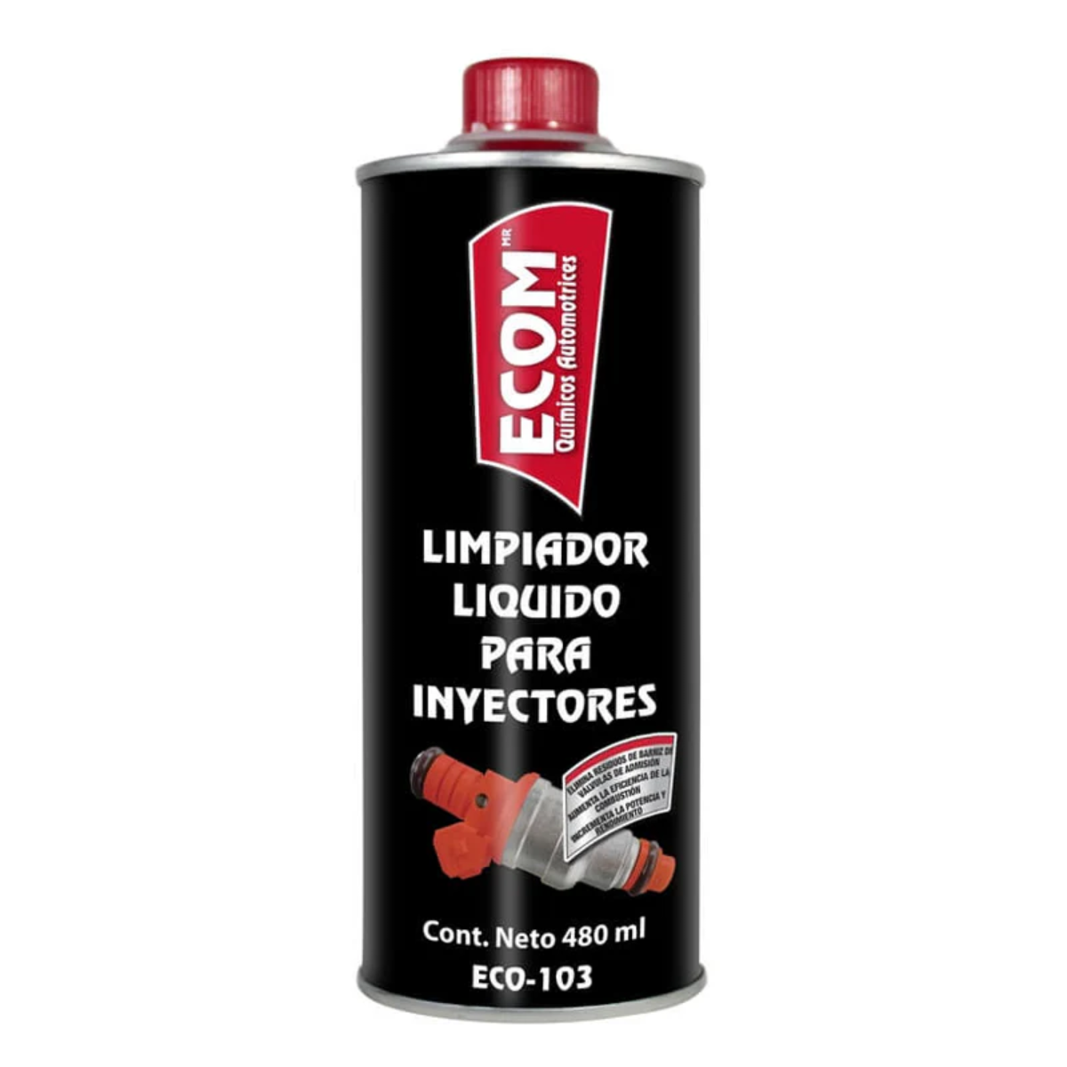 LIMPIADOR LÍQUIDO PARA INYECTORES ECO103 - 480ML - ECOM