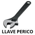 LLAVE AJUSTABLE PERICO PROFESIONAL 12 PAVONADO