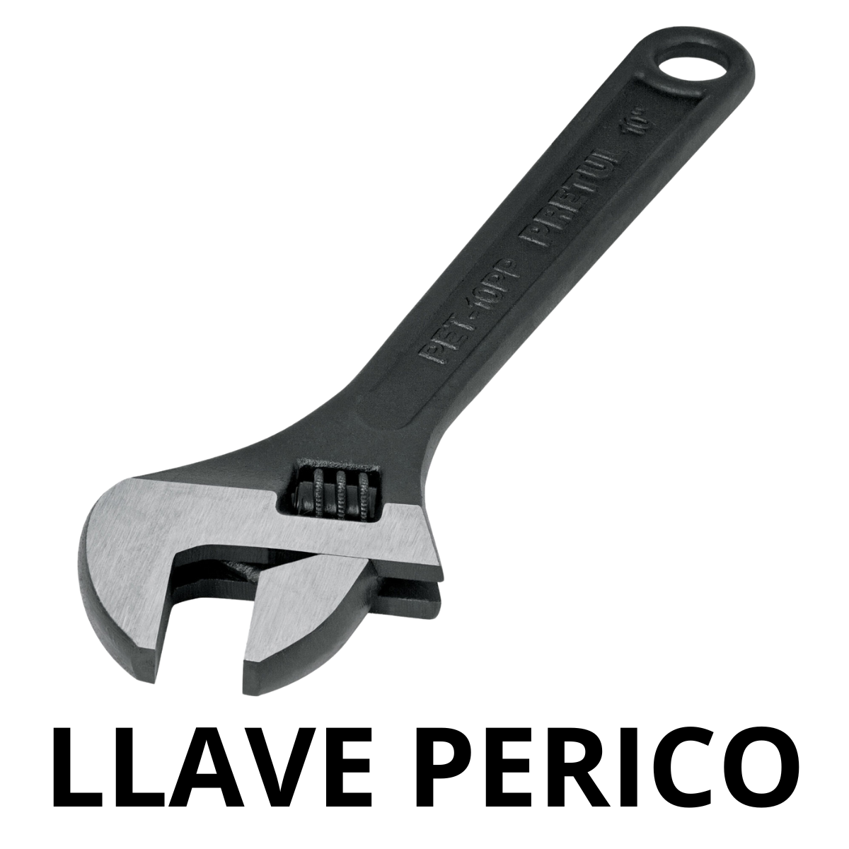 LLAVE AJUSTABLE PERICO PROFESIONAL 12 PAVONADO