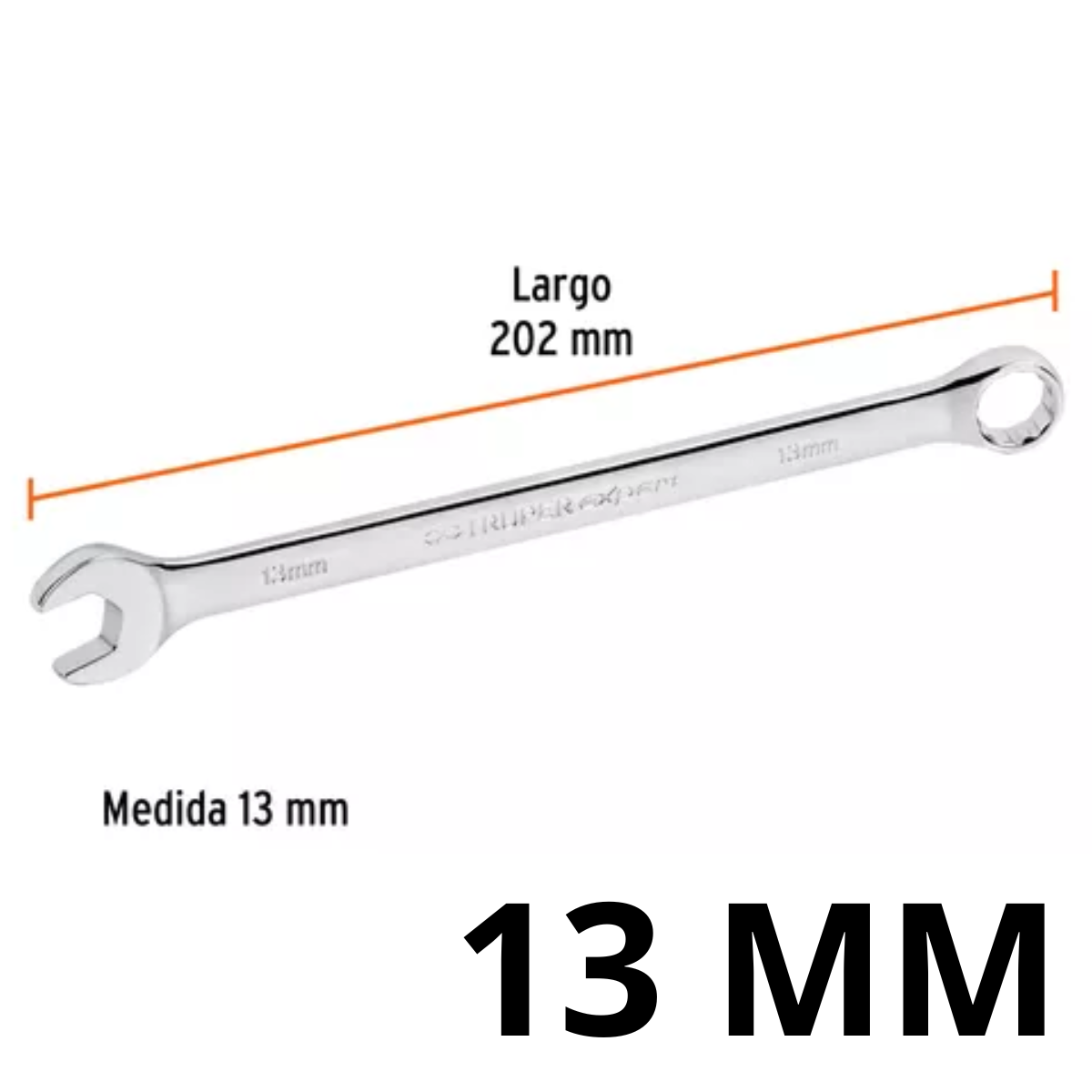 LLAVE COMBINADA EXTRALARGA 13MM