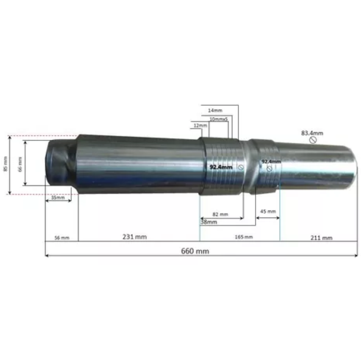 PISTÓN DE CILINDRO SB45 SM450 - PISTON