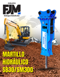 Martillo Hidráulico SB30/SM-300 FJM | Miniexcavadora