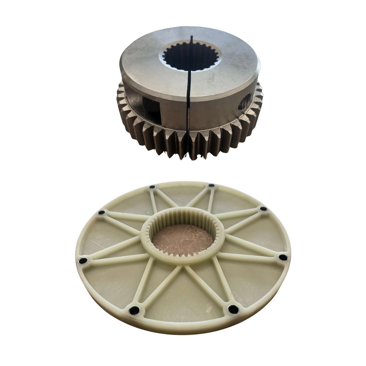 SET BRIDA FLANGE Y ENGRANE D314.25 42TZ23 JCB VMT146D BOWEX