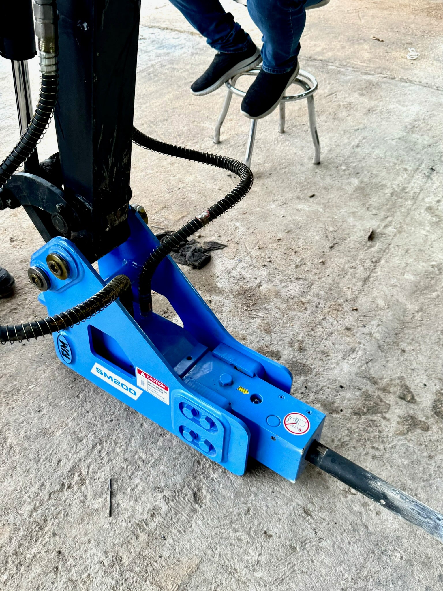 Martillo Hidráulico SB20/SM-200 | Mini excavadora