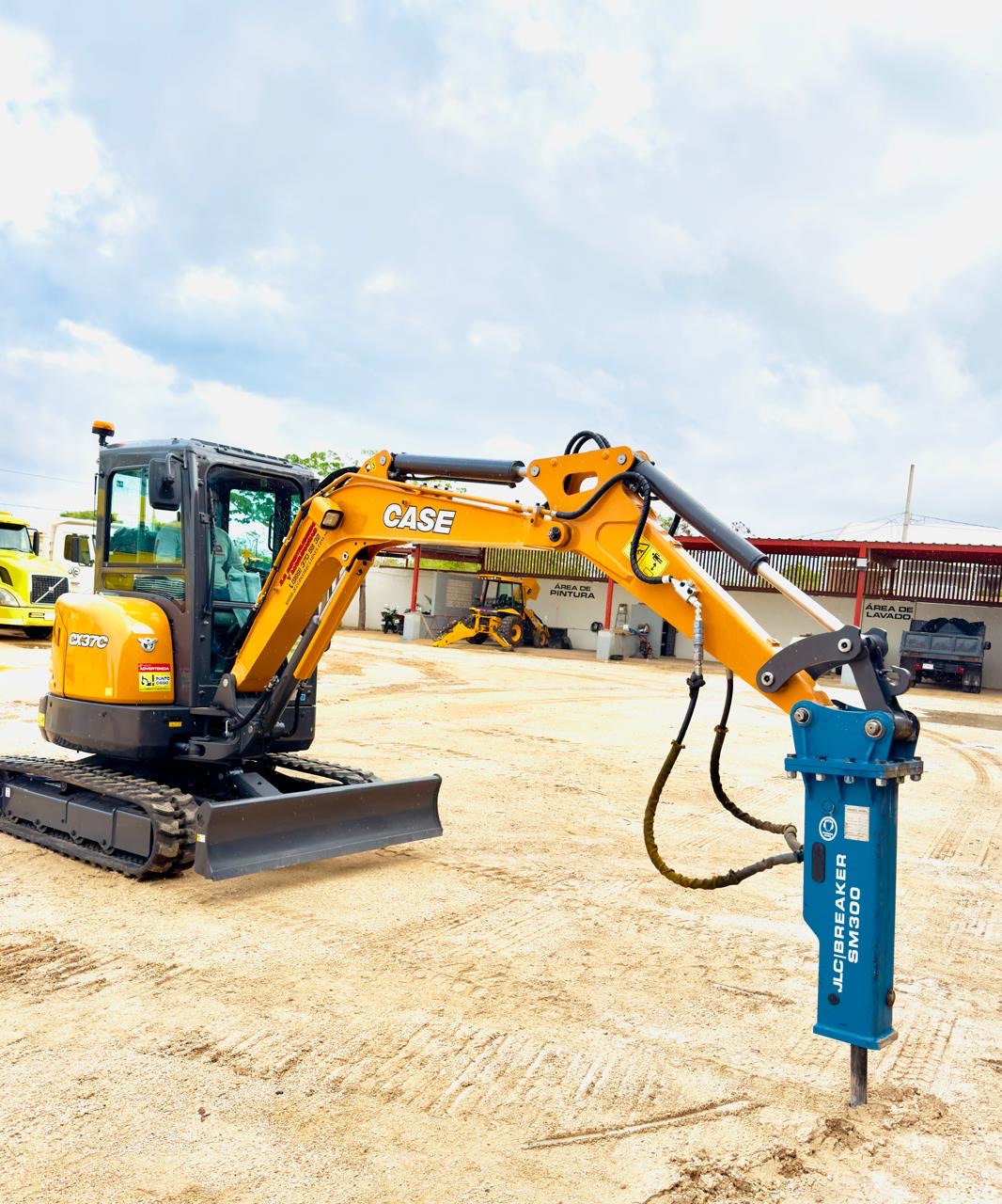 Martillo Hidráulico SB30/SM-300 FJM | Miniexcavadora