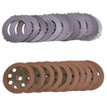 SET 10+12 DIFERENCIAL DISCOS / PASTAS FRICCIÓN DE FRENO 458/20285 Y 458/20353