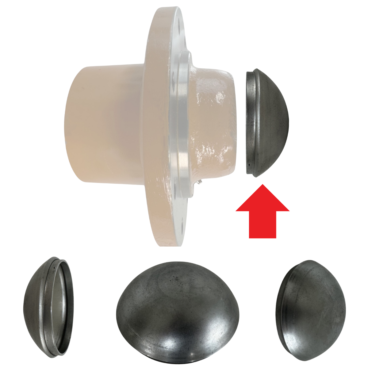 TAPA CASE CNH LLANTA DELANTERA 80MM