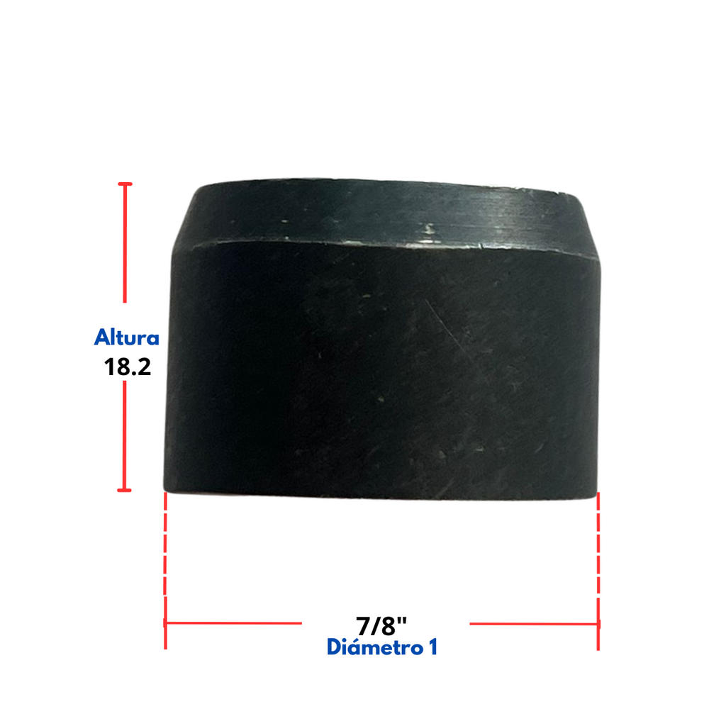 TAPÓN METÁLICO EXPANSIVO 7/8" PARA SEGURO DE PETACA PARA MARTILLO HIDRÁULICO
