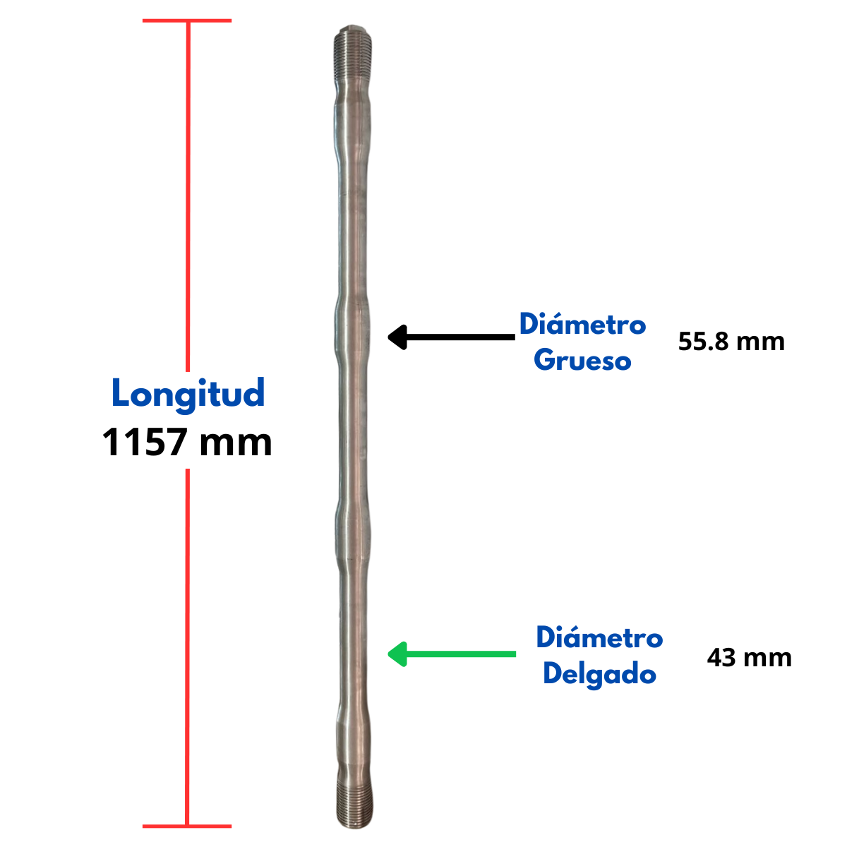 TORNILLO TENSOR SB30 SB300 - THROUGH BOLT