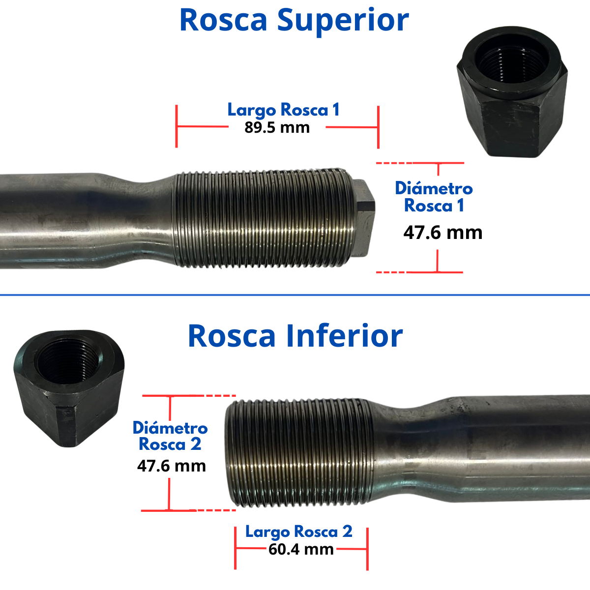 TORNILLO TENSOR SB70 SB81 / SM700 SM810 - THROUGH BOLT