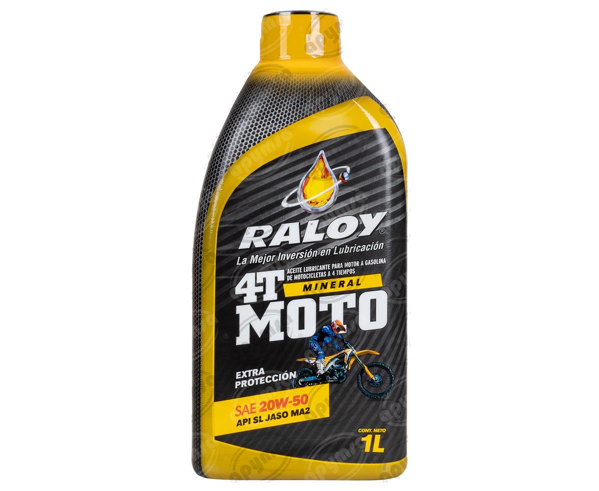 4T MOTO MINERAL ACEITE RALOY SAE 20W50 - 1LITRO