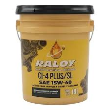 CUBETA ACEITE MOTOR POWER CI4 PLUS 15W40 RALOY - 19L