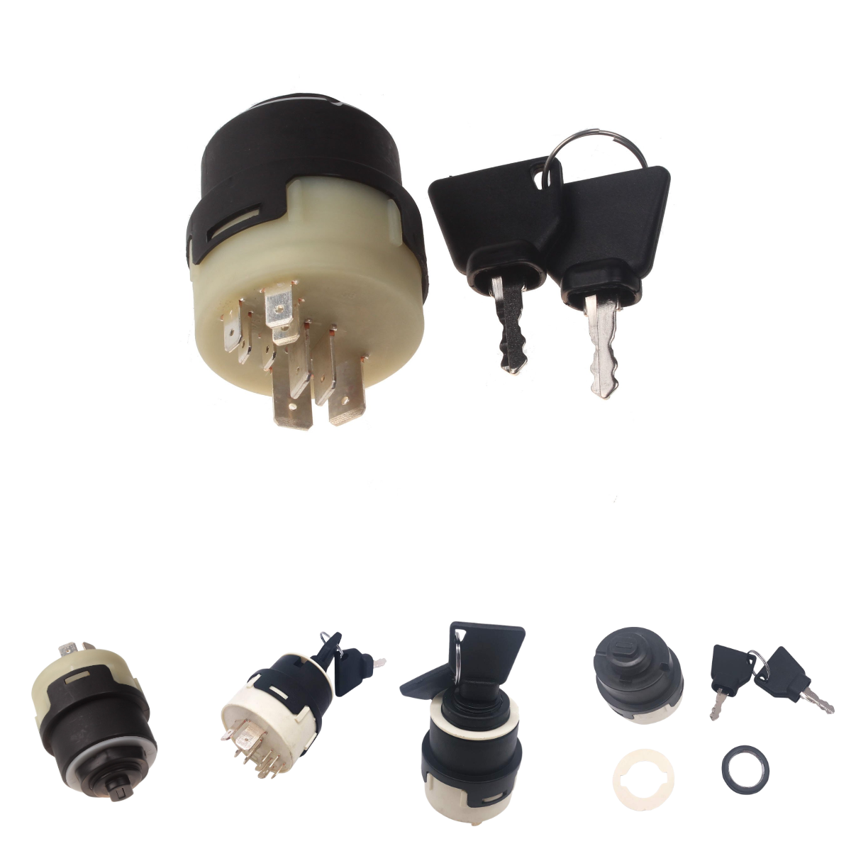 SWITCH INTERRUPTOR ENCENDIDO CON 2 LLAVES JCB