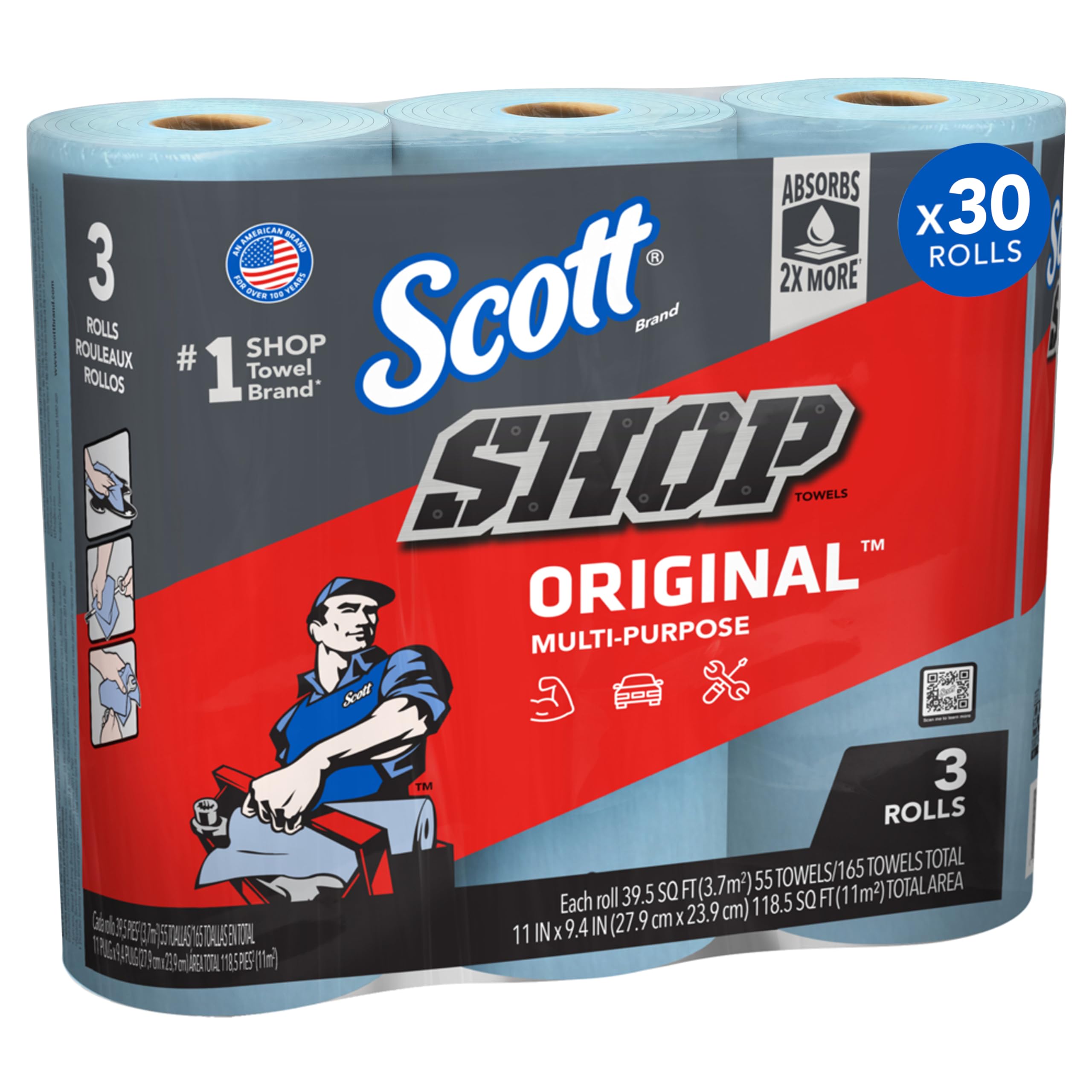 TOALLA SCOTT SHOP AUTOMOTRIZ